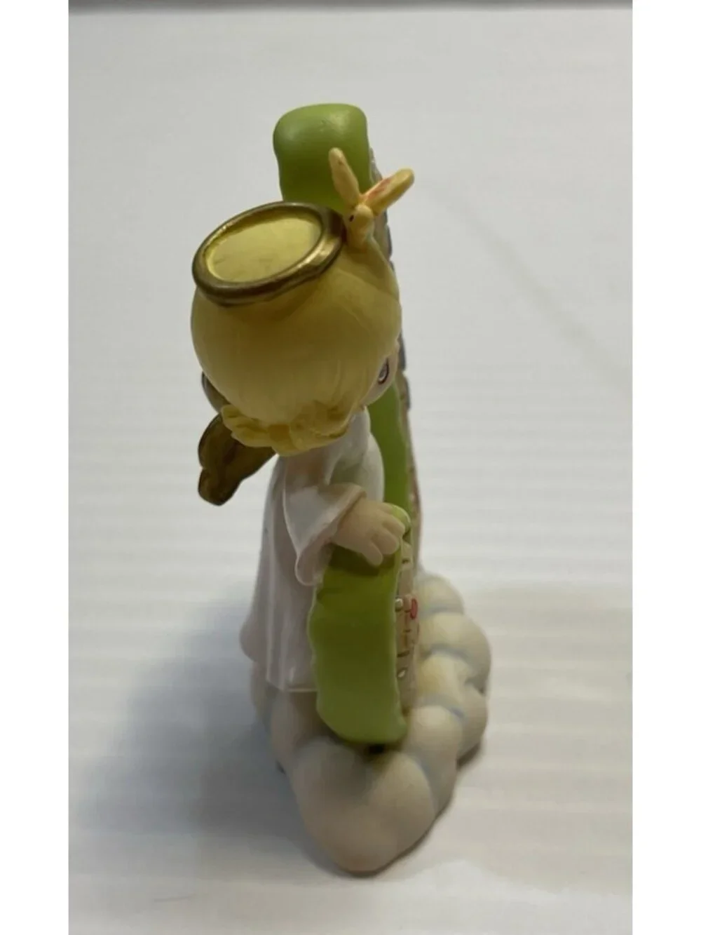 Precious Moments Letter J for Joyful Angel & Butterfly Figurine 2002 - NEW